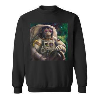 Amc To The Moon Ape Army Launch Gear Sweatshirt | Mazezy AU