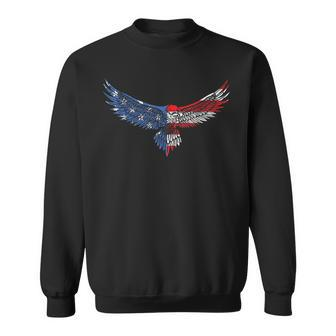 American Flag Eagle Mullet Patriotic For Men Sweatshirt | Mazezy