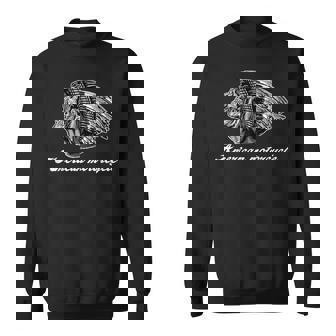 American Motorcycle Skull Native Indian Eagle Chief Vintage Sweatshirt | Mazezy