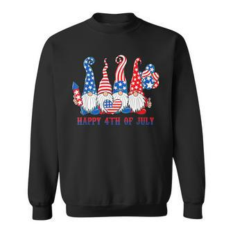 American Patriotic Gnomes Usa Independence Day 4Th Of July Sweatshirt - Seseable