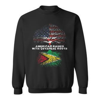 American Raised With Guyanese Roots Guyana Sweatshirt | Mazezy CA