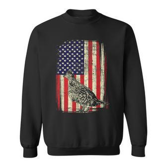 American Ruffed Grouse Bird Hunting Bird Watch Hunter Sweatshirt | Mazezy