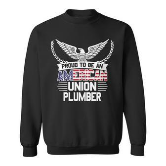 American Union Plumber Pride Sweatshirt | Mazezy