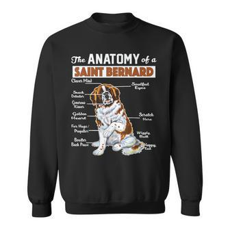 The Anatomy Of A Saint Bernard Sweatshirt - Thegiftio UK