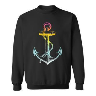 Anchor - Funny Saying Cool Quote Sweatshirt | Mazezy