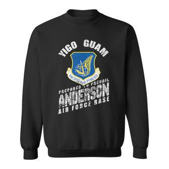 Anderson Air Force Base Guam 36Th Wing Usaf Sweatshirt | Mazezy