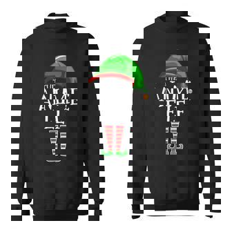 Anime Elf Group Matching Family Christmas Holiday Sweatshirt - Monsterry