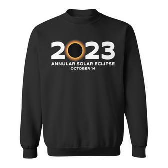 Annular Solar Eclipse 2023 October 14 Astronomy Lover Sweatshirt | Mazezy
