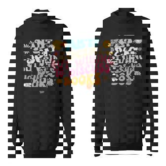 Anti Social But Willing To Discuss Books Introverted Book Sweatshirt | Mazezy