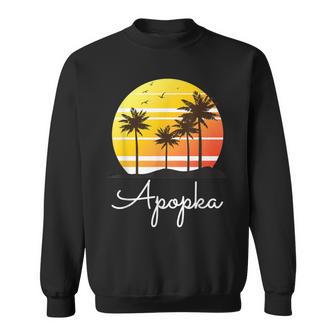 Apopka Florida Vacation Beach Island Family Group Sweatshirt | Mazezy