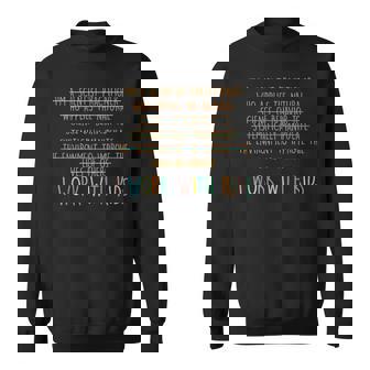 Applied Behavior Analysis Rbt Bcba Behavior Analyst Sweatshirt | Mazezy