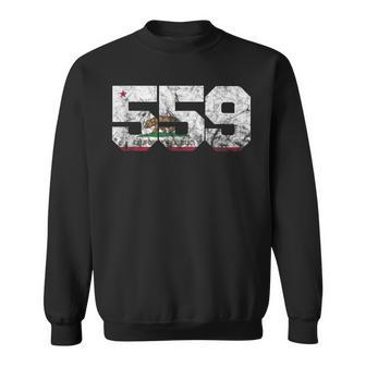 Area Code 559 Fresno California Sweatshirt | Mazezy