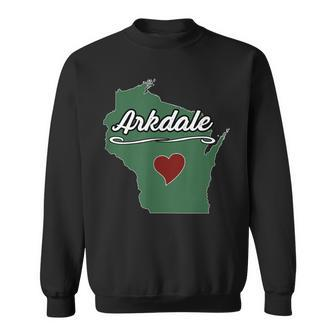 Arkdale Wisconsin Wi Usa City State Souvenir Sweatshirt | Mazezy