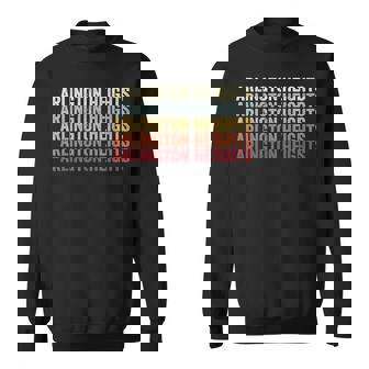 Arlington Heights Illinois Arlington Heights Il Retro Sweatshirt | Mazezy