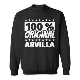 Arvilla First Name Sweatshirt | Mazezy