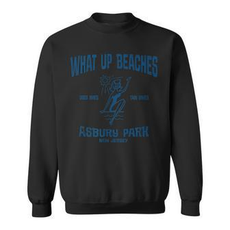 Asbury Park New Jersey Nj Funny Vintage Beaches Sweatshirt | Mazezy