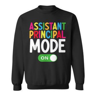 Assistant Principal – Awesome Principal Back To School Sweatshirt - Monsterry DE