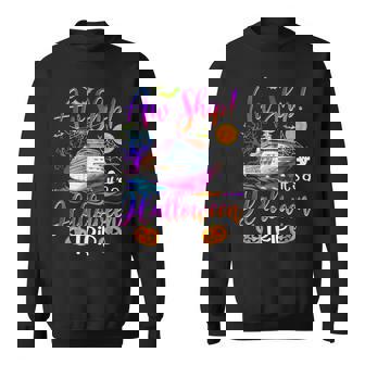 Aw Ship Halloween Cruise Squad Family 2023 Cruising Crew Sweatshirt - Thegiftio
