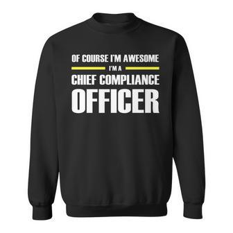 Awesome Chief Compliance Officer Sweatshirt | Mazezy