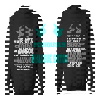 This Is What An Awesome Dialogue Editor Looks Like Sweatshirt | Mazezy