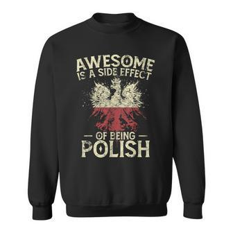 Awesome Is A Side Effect Of Being Polish Sweatshirt | Mazezy DE