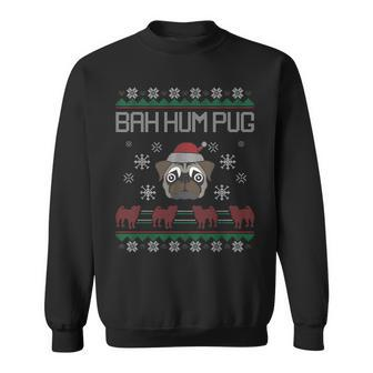 Ba Ham Pug Pugly Christmas Ugly Christmas Sweater Dog Pugs Sweatshirt | Mazezy