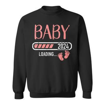 Baby Loading 2024 For Pregnancy Announcement Sweatshirt - Seseable