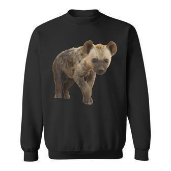 Baby Spotted Hyena Cub Sweatshirt | Mazezy