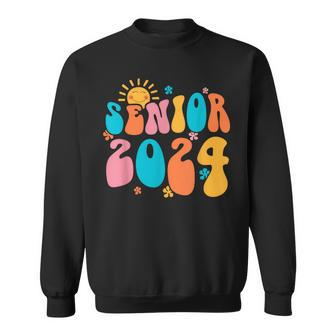 Back To School 2024 Senior 2024 Class Of 2024 Retro Sweatshirt - Seseable