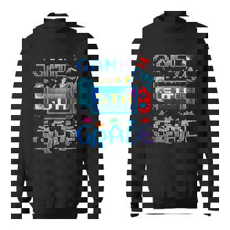 Back To School Game On 5Th Grade Funny Gamer Kids Boys Sweatshirt | Mazezy