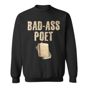 Badass Poets Poetry And Poems Poet Book Lover Sweatshirt | Mazezy