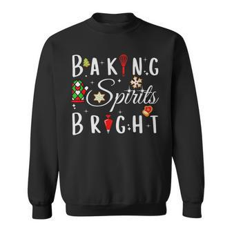 Baking Spirit Bright Donut Christmas Tree Xmas Cookie Sweatshirt - Seseable