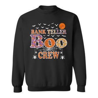 Bank Teller Boo Crew Halloween Costume Sweatshirt - Monsterry UK