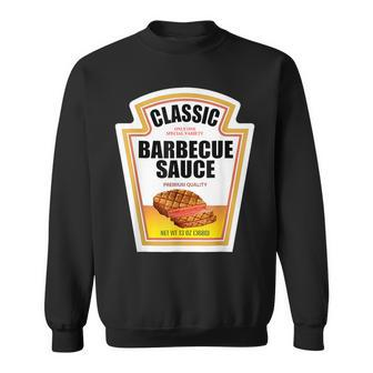 Barbecue Sauce Condiment Group Halloween Costume Adult Kid Sweatshirt - Seseable