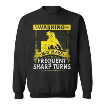 Barrel Racing Sharp Turns Cowgirl Rodeo Horse Barrel Racer Sweatshirt | Mazezy UK