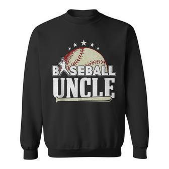 Baseball Uncle Fathers Day Sweatshirt | Mazezy