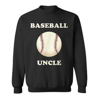 Baseball Uncle Sports Season Proud Uncle Sweatshirt | Mazezy