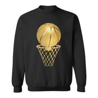 Basketball Player Trophy Game Coach Sports Lover Basketball Funny Gifts Sweatshirt | Mazezy CA