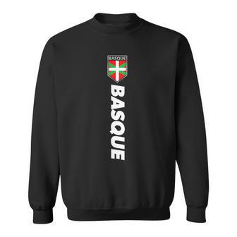 Basque Spain Victory Basque Football Jersey Style Sweatshirt | Mazezy