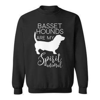 Basset Hound Dog Spirit Animal J000237 Sweatshirt | Mazezy UK