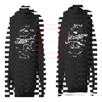 Battle Of Montgomery Riverboat Brawl White Chair Black Pride Sweatshirt | Mazezy