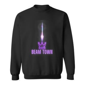 Beam Town Late Night Sacramento California Sweatshirt - Seseable