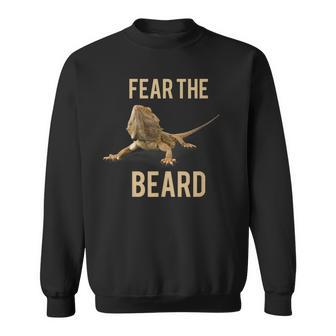 Bearded Dragon Fear The Beard Reptile Sweatshirt | Mazezy