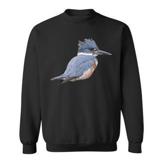 Belted Kingfisher Graphic Sweatshirt | Mazezy