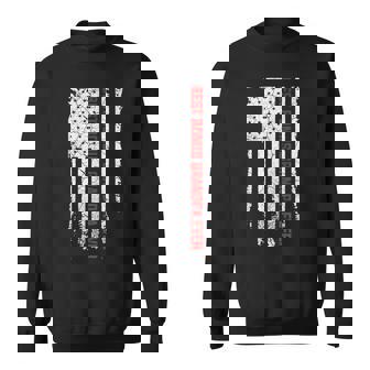 Best Bonus Grandpa Ever American Usa Flag Fathers Day Gift Sweatshirt | Mazezy