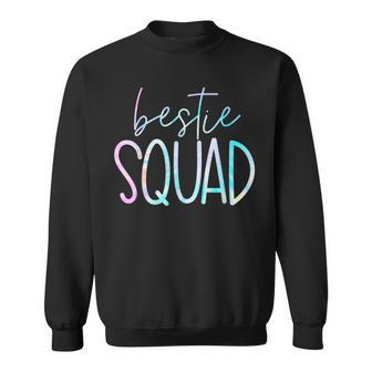Best Friend For 2 Matching Squad Tie Dye Besties Bff Outfits Sweatshirt - Monsterry