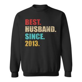 Best Husband Since 2013 For 10Th Wedding Anniversary Sweatshirt - Seseable