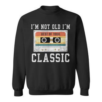 Best Of 1984 39 Year Old Gifts Men Bday 39Th Birthday 1984 Sweatshirt - Seseable