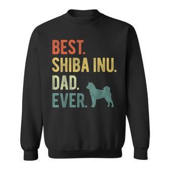 Best Shiba Inu Dad Ever Dog Daddy Fathers Day Sweatshirt | Mazezy