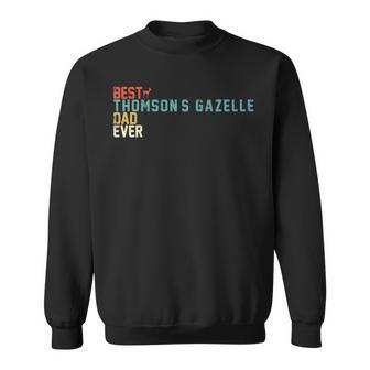 Best Thomson's Gazelle Dad Ever Retro Vintage Sweatshirt | Mazezy
